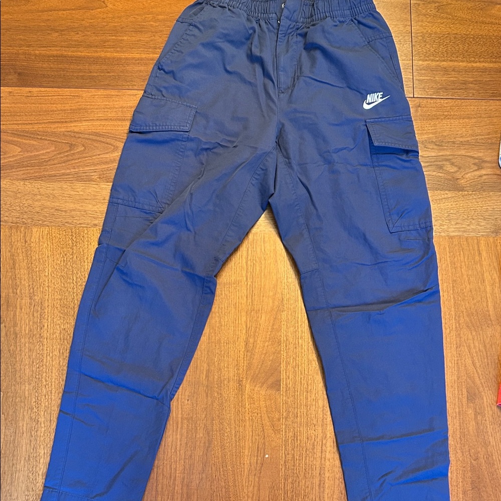 Nike Navy Cargo Pants - New my son wore them once - NWOT